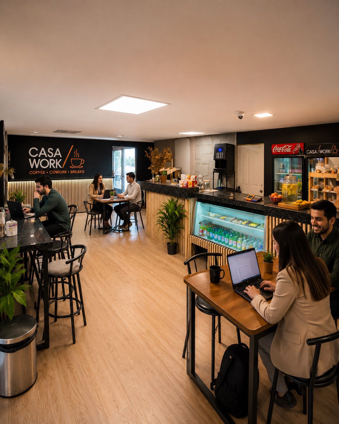 Espacio de cowork de Casa Work